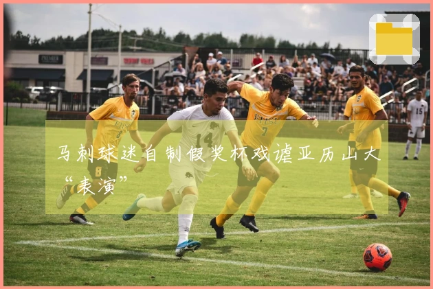 马刺球迷自制假奖杯戏谑亚历山大“表演”